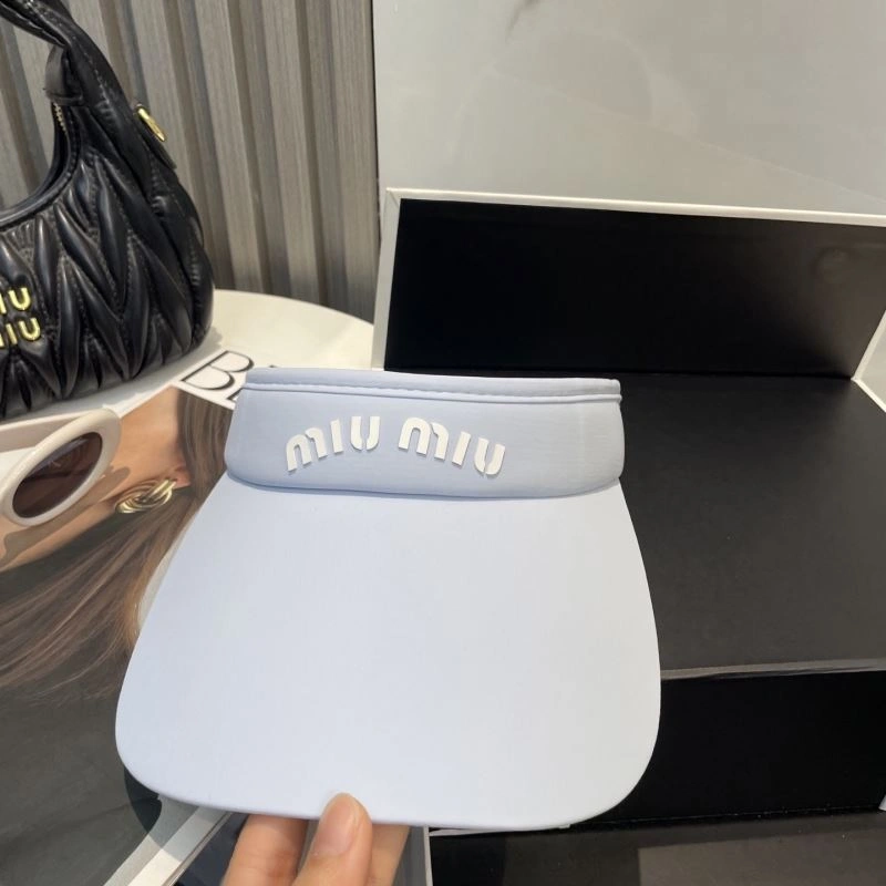 Miu Miu Caps Minimalist 257668
