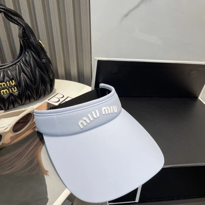 Miu Miu Caps Minimalist 257668