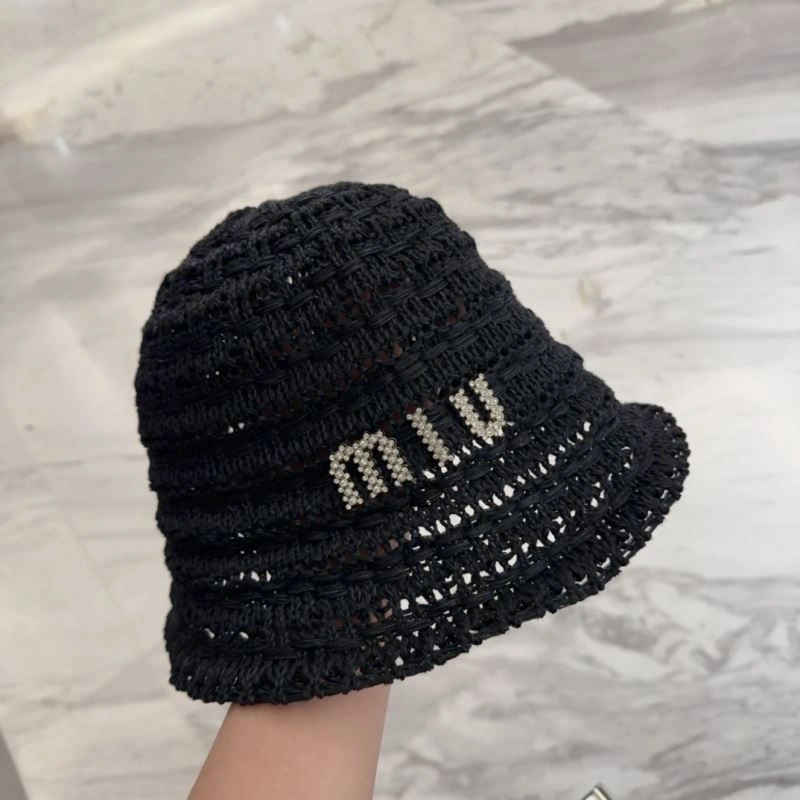 Stretchable Miu Miu Caps 257647