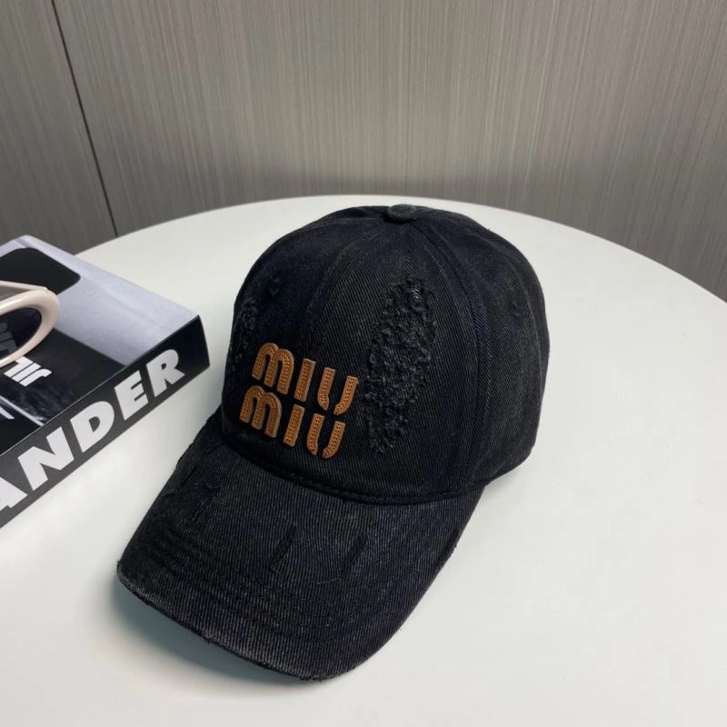 Miu Miu Caps SmoothTexture 257620
