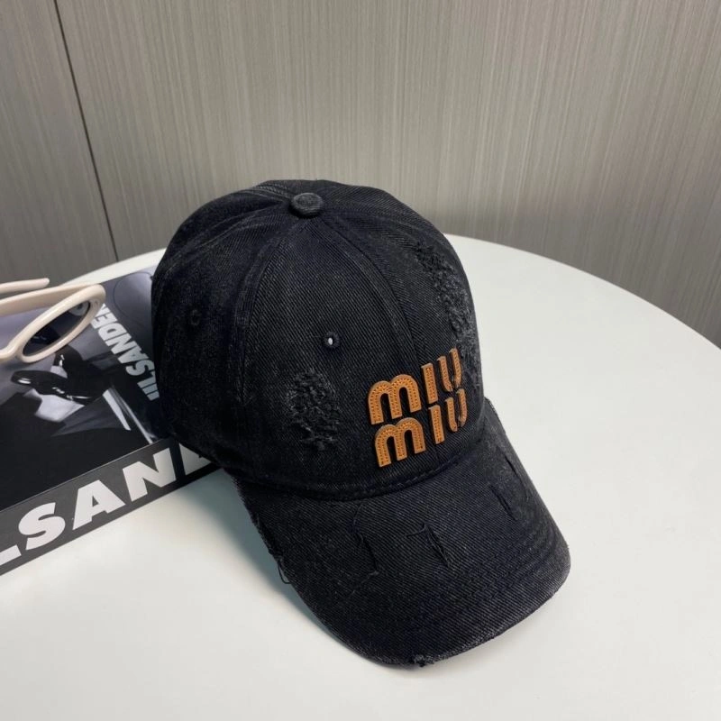 Miu Miu Caps SmoothTexture 257620