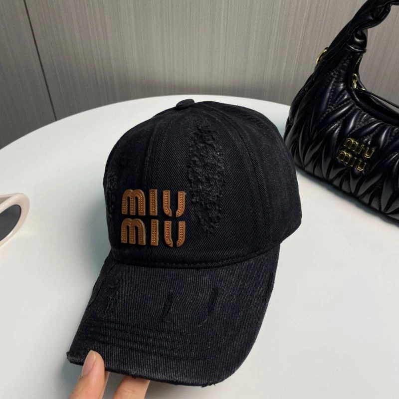 Miu Miu Caps SmoothTexture 257620