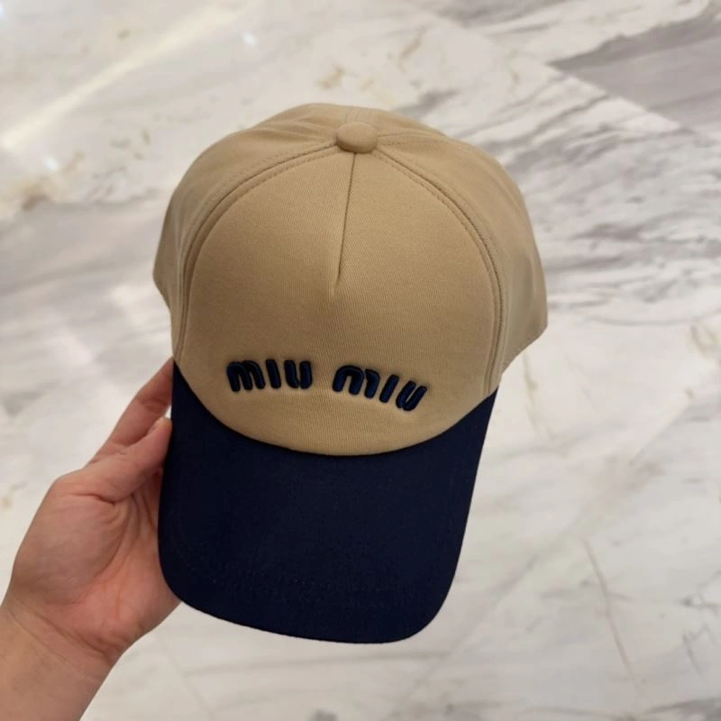 Miu Miu Caps Lightweight 257556