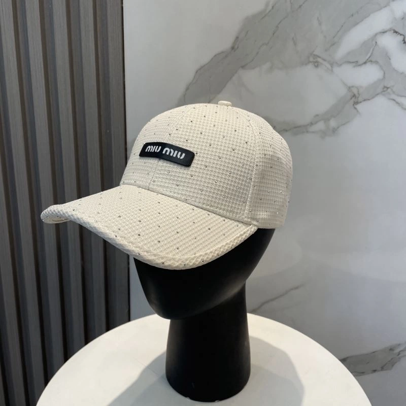 Minimalist Miu Miu Caps 257532