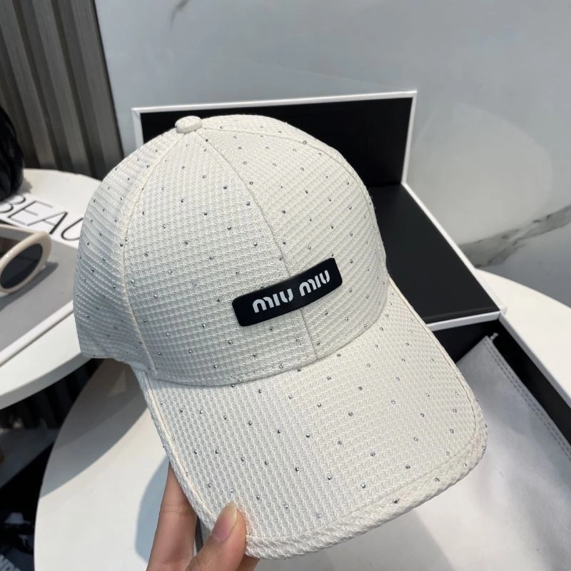 Minimalist Miu Miu Caps 257532