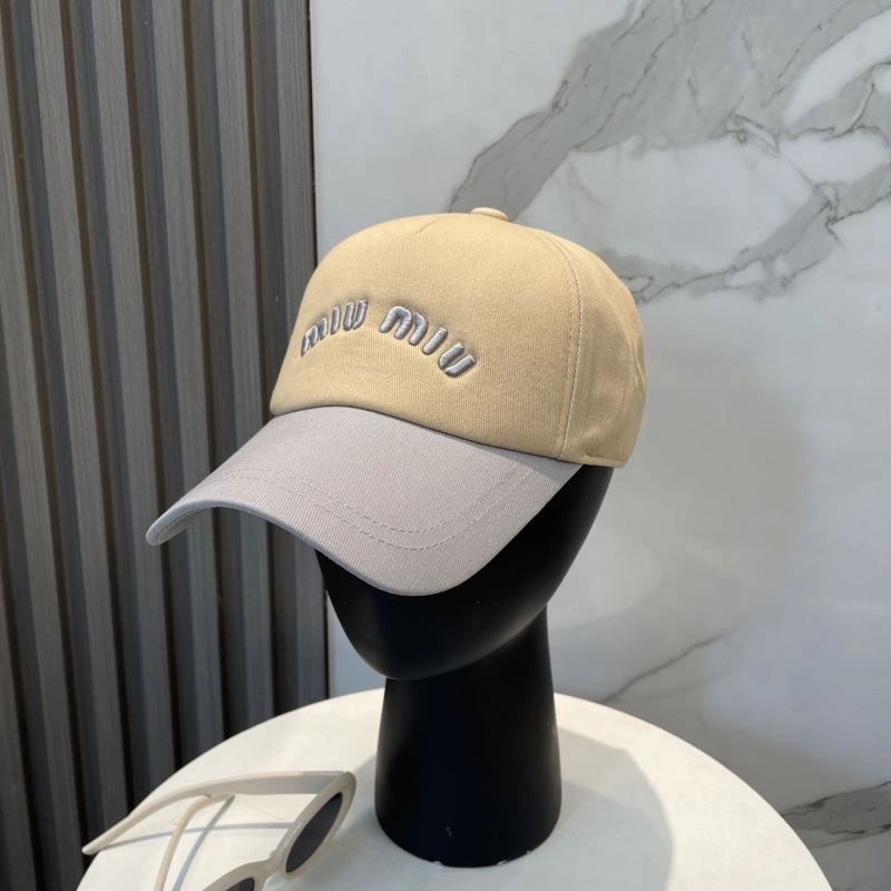 Miu Miu Caps Minimalist 257519