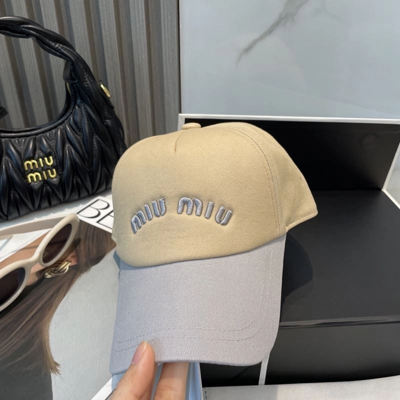 Miu Miu Caps Minimalist 257519