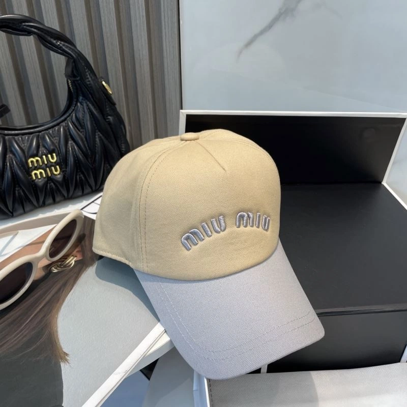 Miu Miu Caps Minimalist 257519