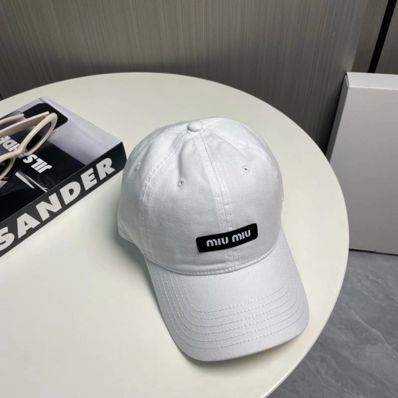 RelaxedFit Miu Miu Caps 257513