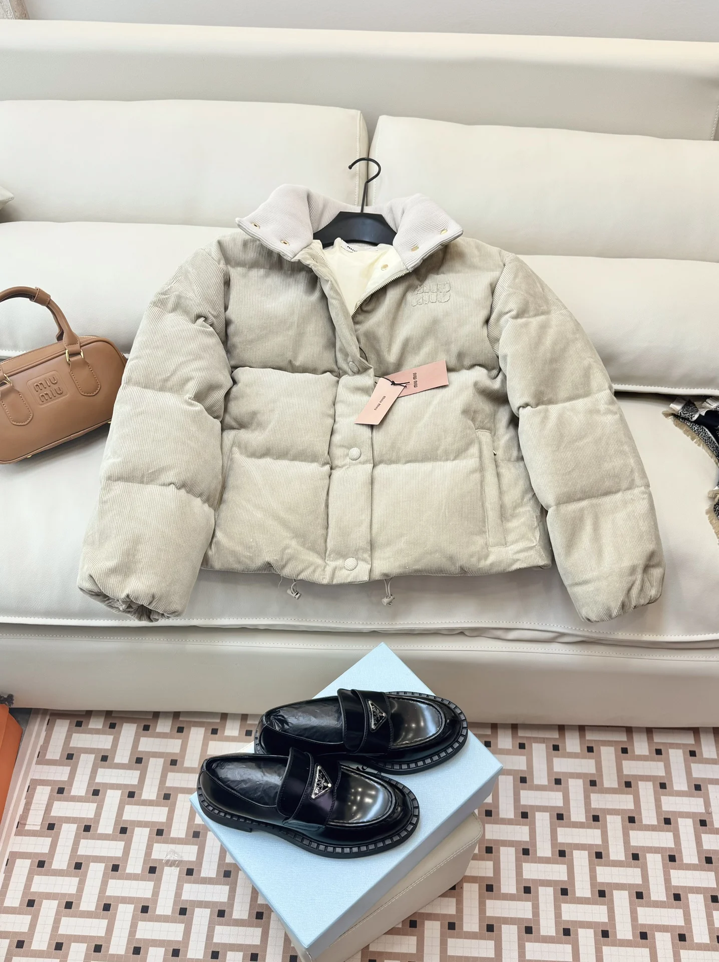 Miu Miu Down Jackets SmoothTexture 165263