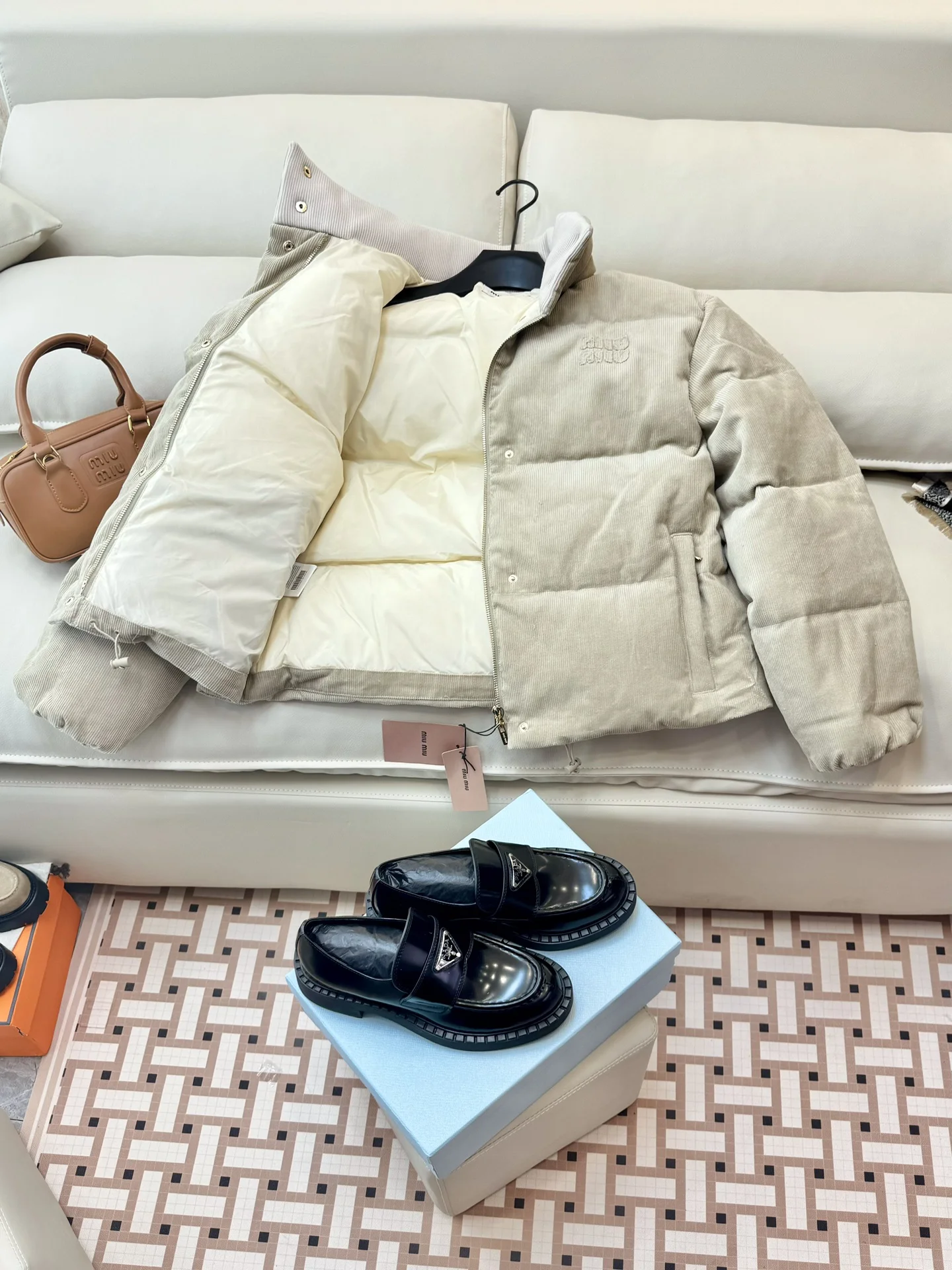 Miu Miu Down Jackets SmoothTexture 165263