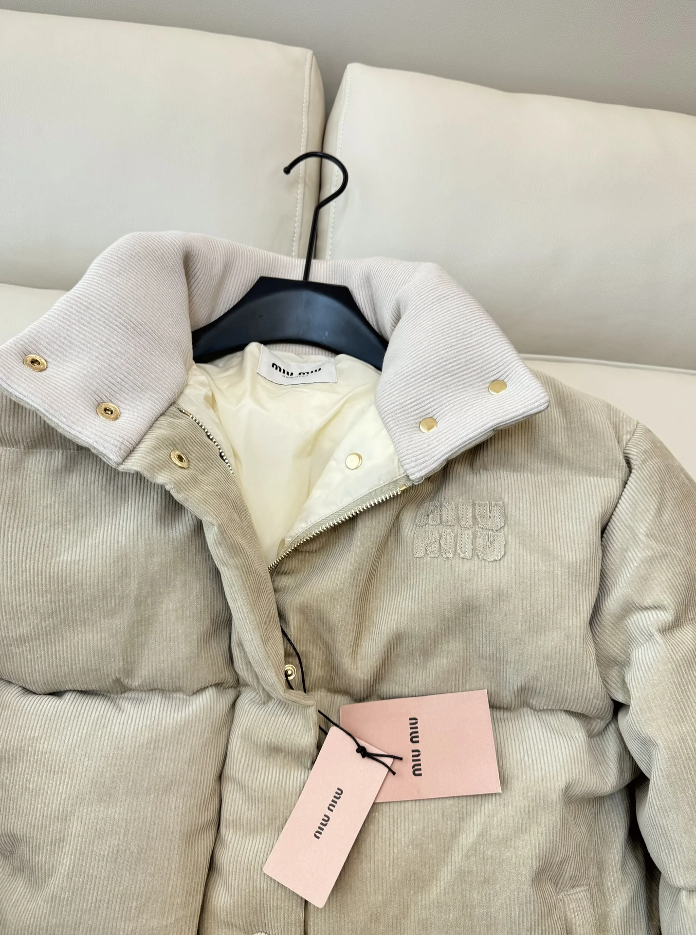 Miu Miu Down Jackets SmoothTexture 165263