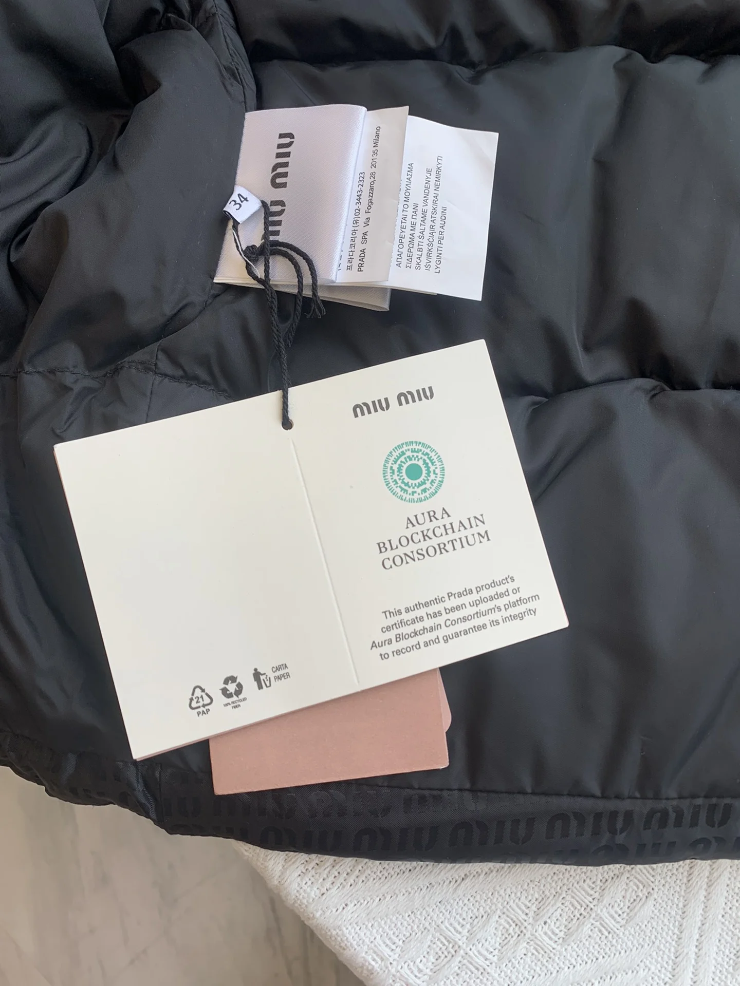 Miu Miu Down Jackets Bold 165209