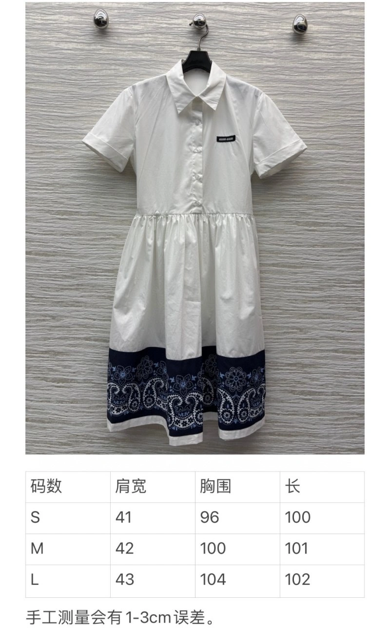Miu Miu Dress Sustainable 151458