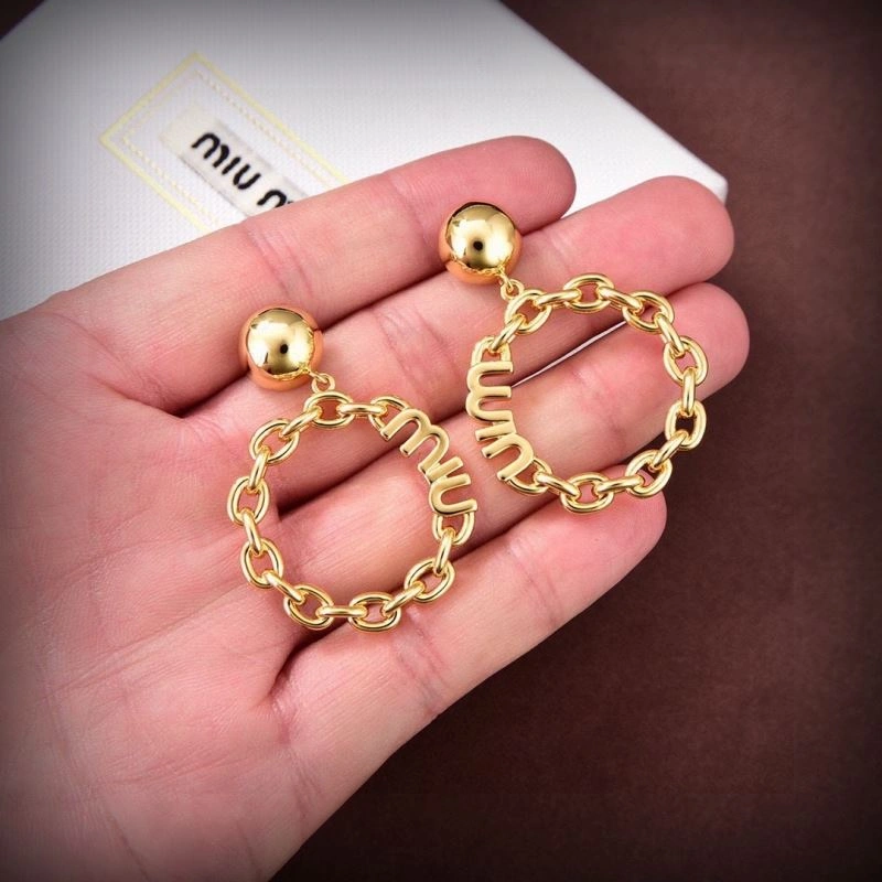 Miu Miu Earrings WrinkleFree 213882