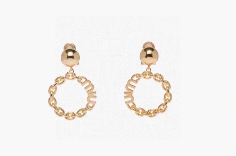 Miu Miu Earrings WrinkleFree 213882