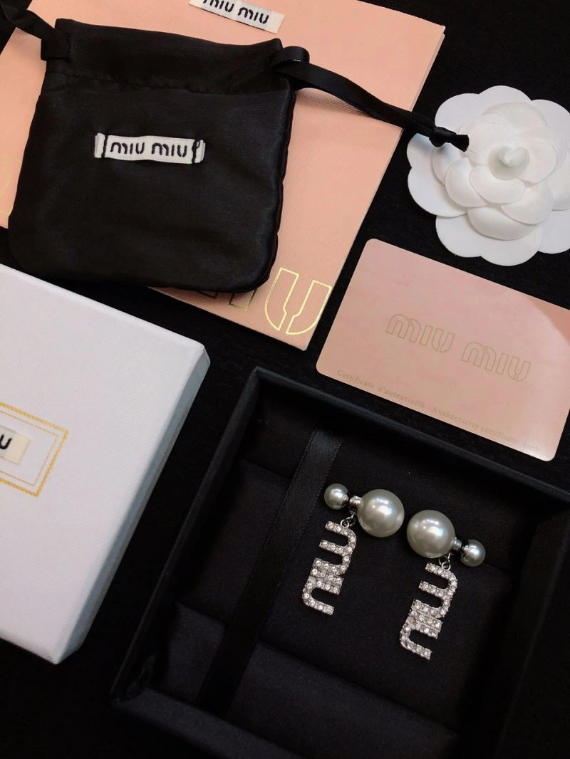 Lightweight Miu Miu Earrings 213867