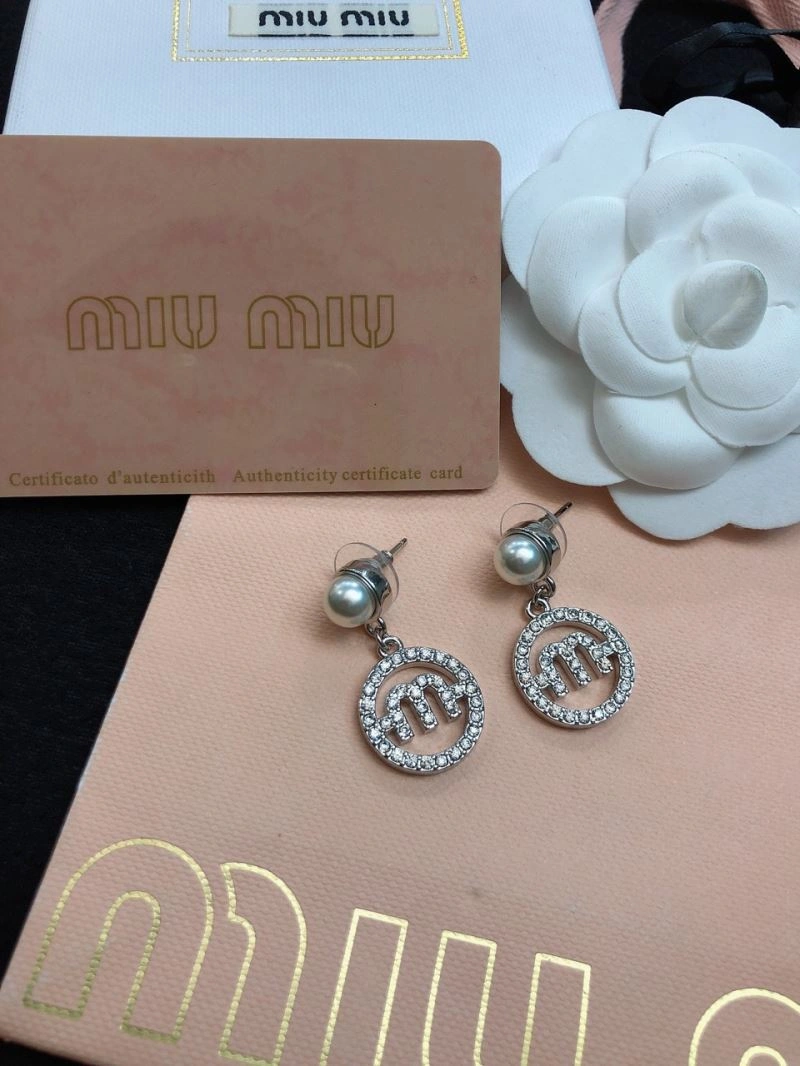 WrinkleFree Miu Miu Earrings 213857