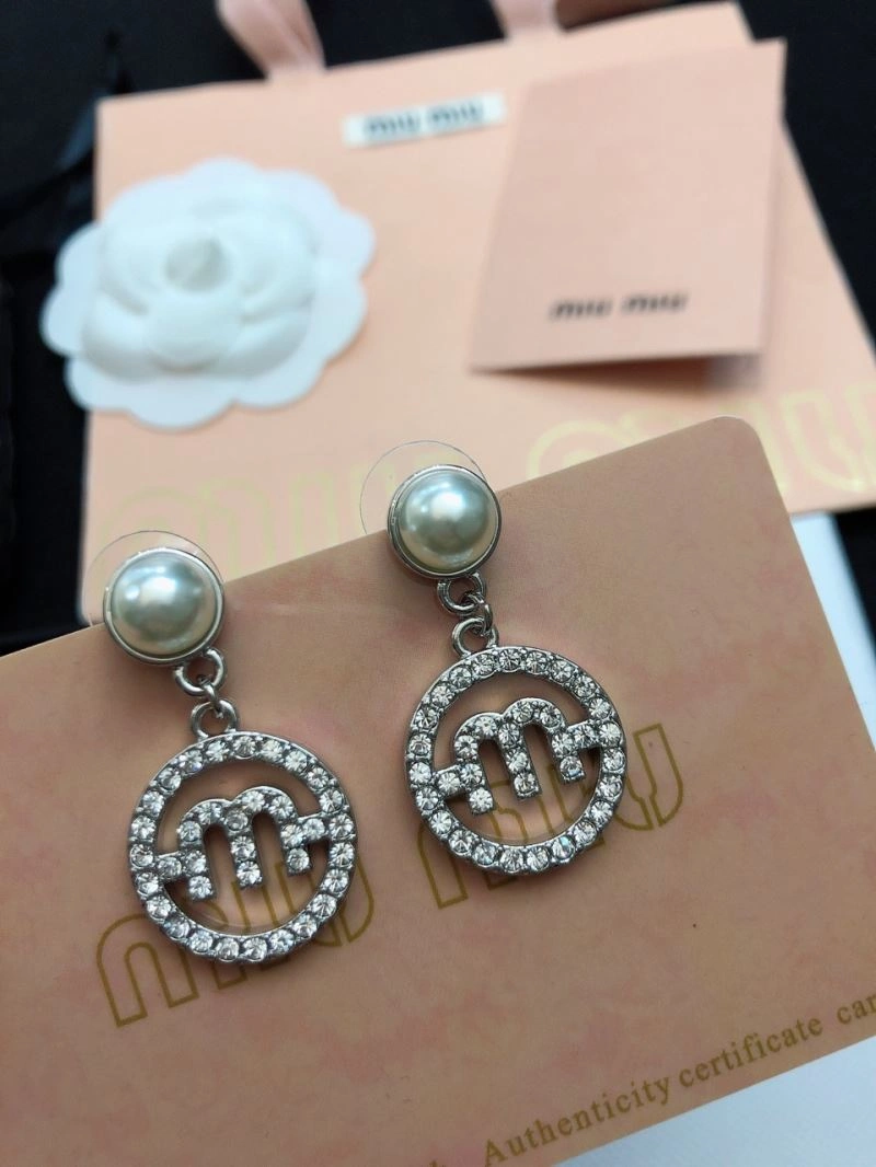 WrinkleFree Miu Miu Earrings 213857