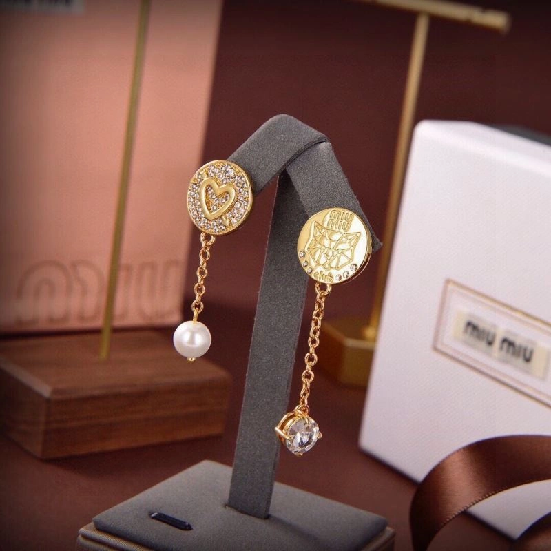 Lightweight Miu Miu Earrings 213852