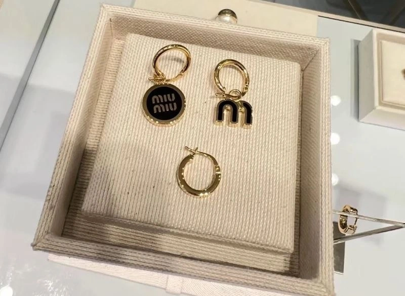 Miu Miu Earrings Trendy 213441