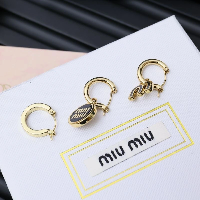 Miu Miu Earrings Trendy 213441