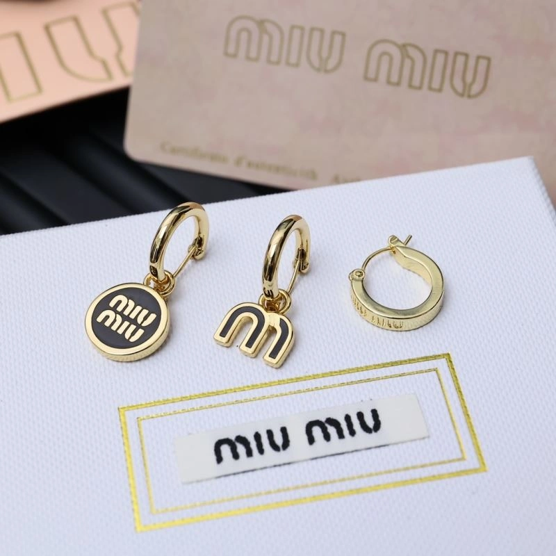 Miu Miu Earrings Trendy 213441