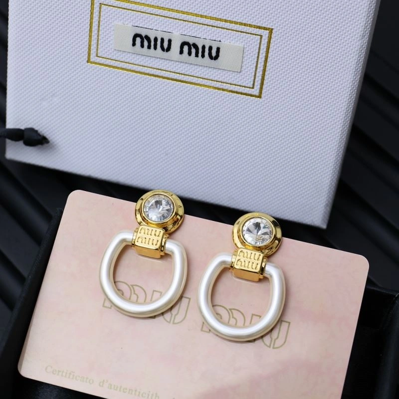 Miu Miu Earrings Original 213439