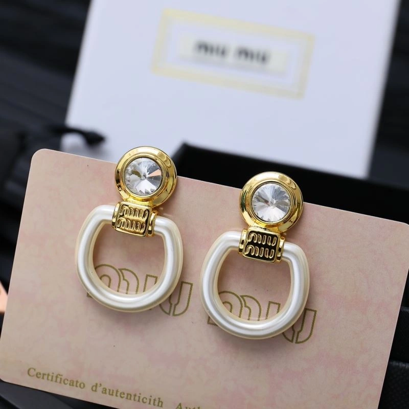 Miu Miu Earrings Original 213439