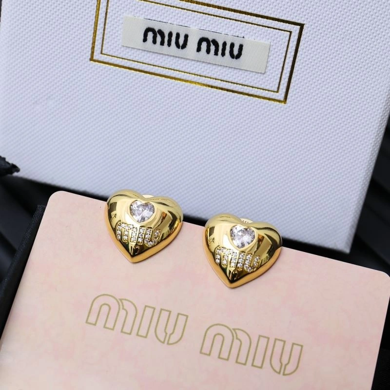 Miu Miu Earrings Popular 213438