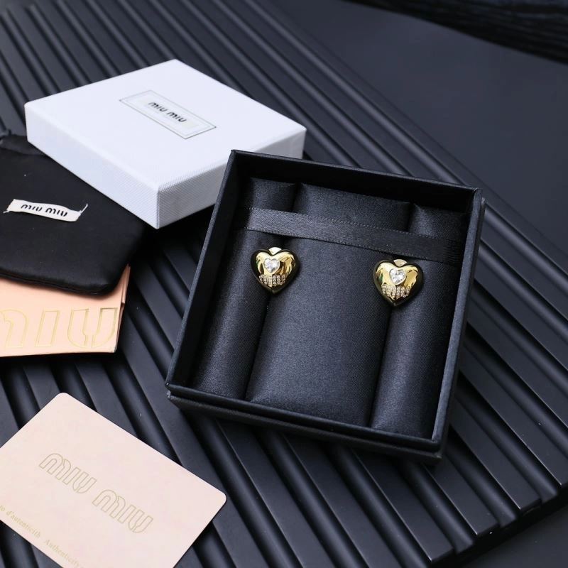 Miu Miu Earrings Popular 213438