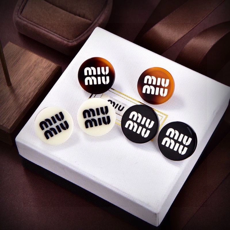 Miu Miu Earrings EyeCatching 213447