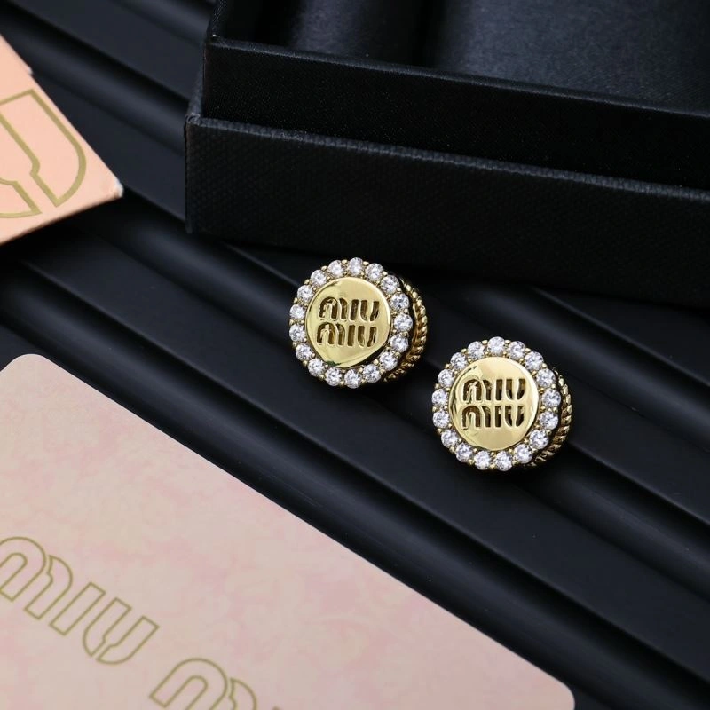 Sophisticated Miu Miu Earrings 213421