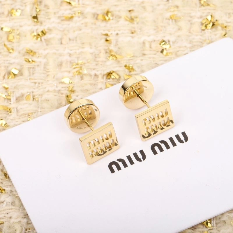 Miu Miu Earrings Elegant 213422