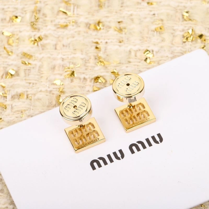 Miu Miu Earrings Elegant 213422