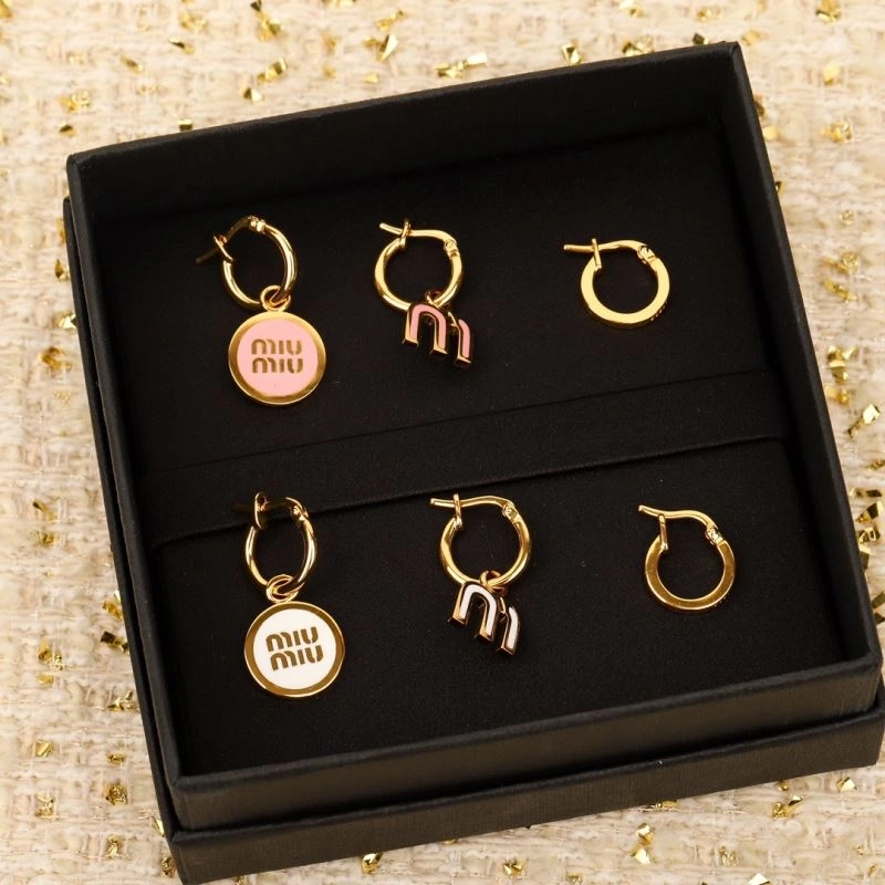 Miu Miu Earrings Unisex 214508