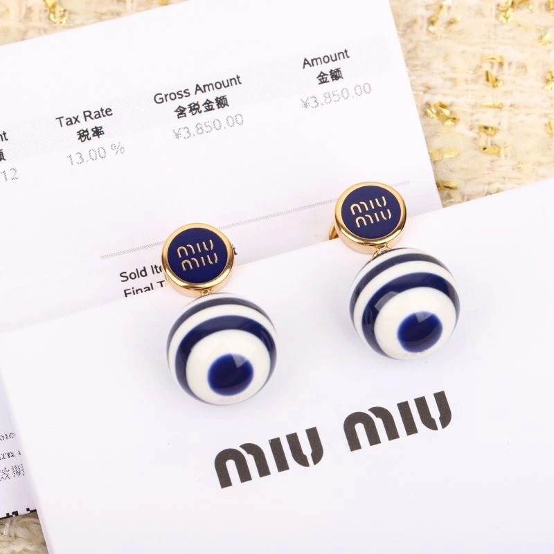 Miu Miu Earrings EasyCare 212883