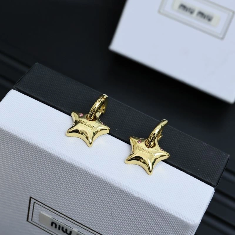 Miu Miu Earrings WrinkleFree 212872