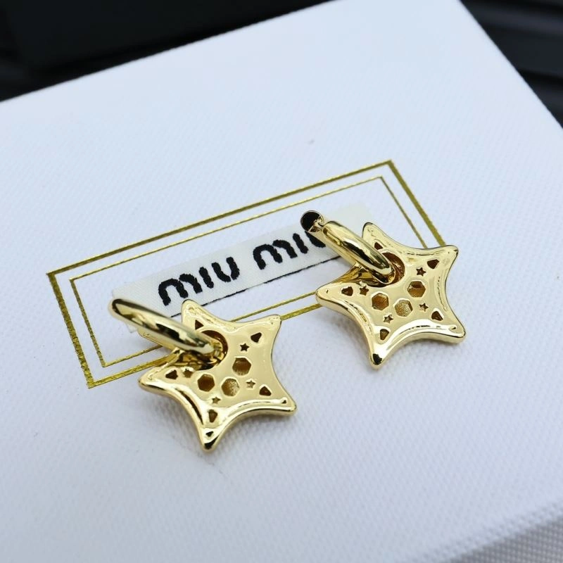 Miu Miu Earrings WrinkleFree 212872