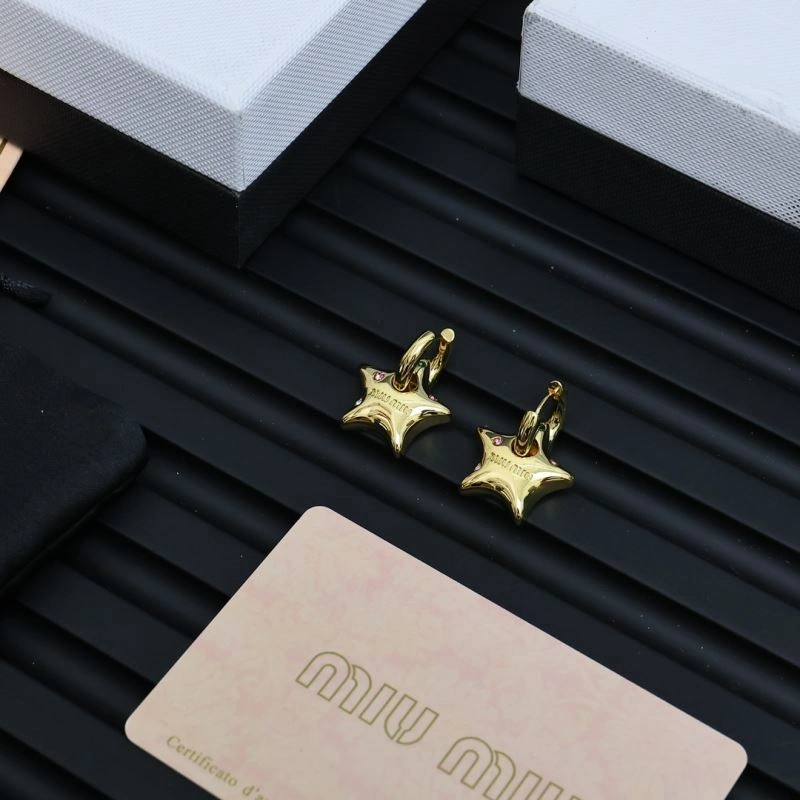 Miu Miu Earrings WrinkleFree 212872