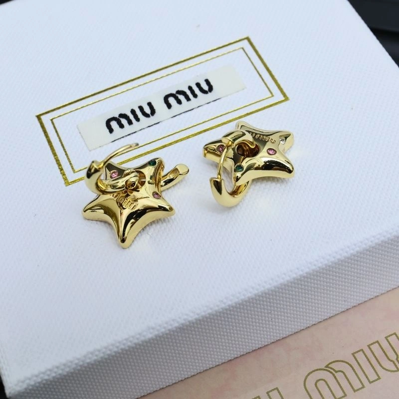 Miu Miu Earrings WrinkleFree 212872