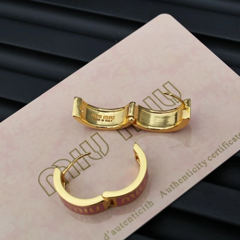 Miu Miu Earrings Packable 212567