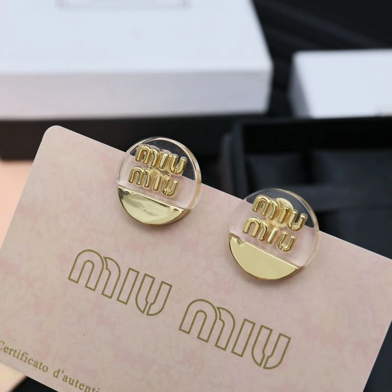 ComfortFit Miu Miu Earrings 212566