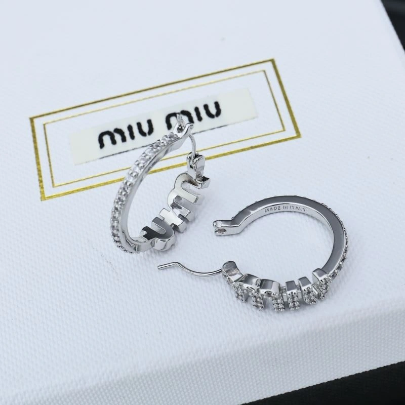 Bright Miu Miu Earrings 212586