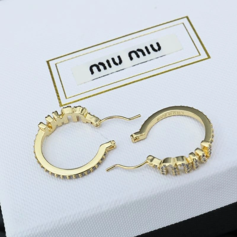Bright Miu Miu Earrings 212586