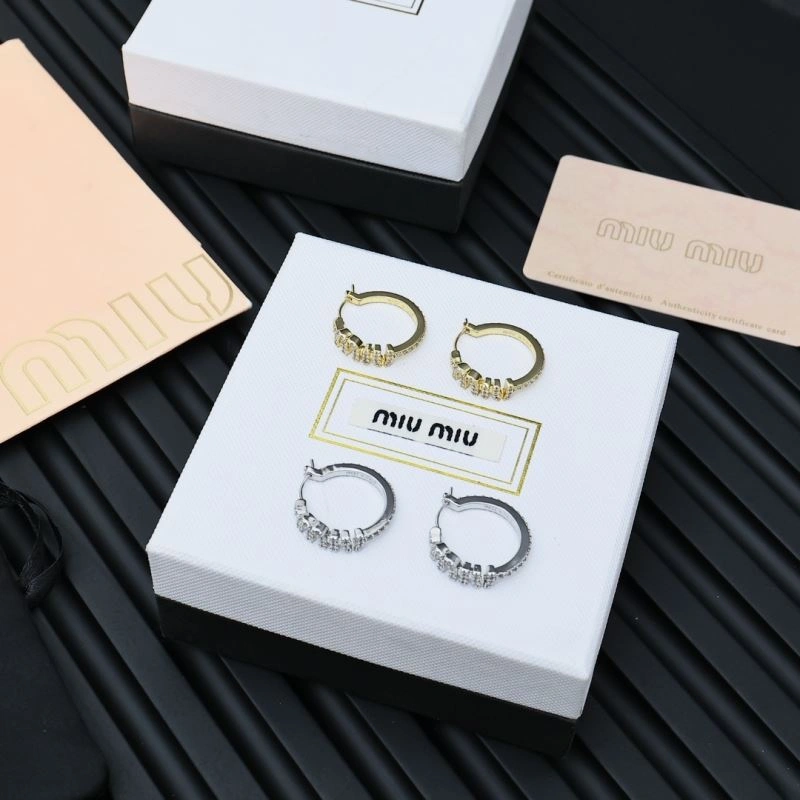 Bright Miu Miu Earrings 212586