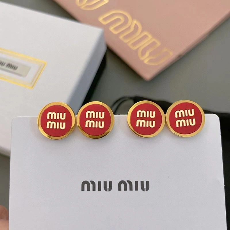 Trendsetting Miu Miu Earrings 212563