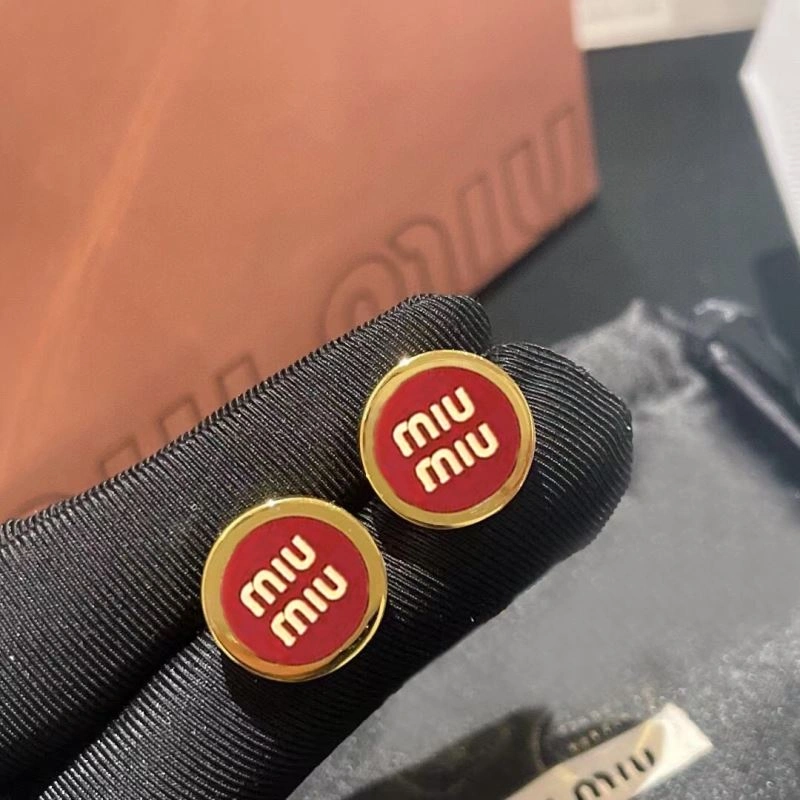 Trendsetting Miu Miu Earrings 212563