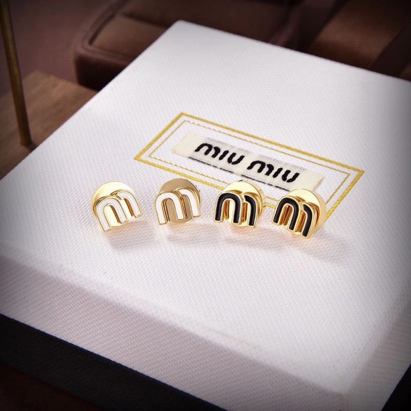 ZipUp Miu Miu Earrings 212562