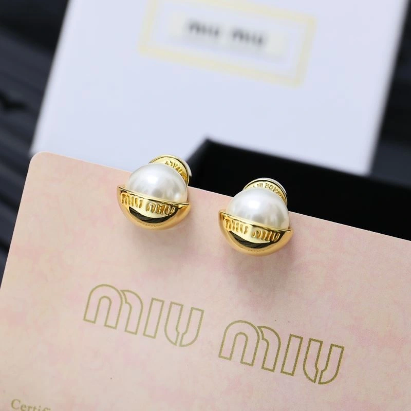 SmoothTexture Miu Miu Earrings 212558